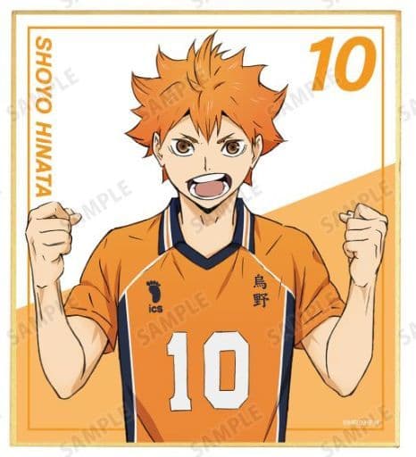 日向翔陽 「ハイキュー!! トレーディングミニ色紙 セカンドユニフォームver.」 日向翔陽 「ハイキュー!! トレーディングミニ色紙 セカンドユニフォームver.」