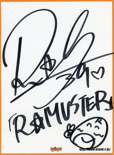 駿河屋 -<中古>Ricky 直筆サイン色紙 「CD R☆MUSTER」 Brand X購入
