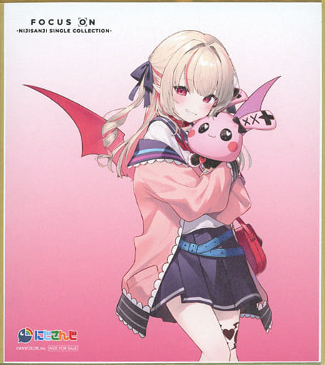 駿河屋 -<中古>魔界ノりりむ ミニ色紙 「CD バーチャルYouTuber にじ