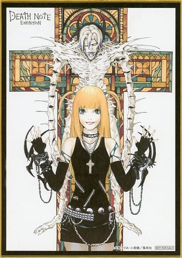 未使用品☆「DEATH NOTE EXHIBITION 入場者 特典 色紙 弥海砂 ミサ 未使用品☆「DEATH NOTE EXHIBITION 入場者 特典 色紙 弥海砂 ミサ