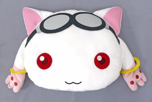 駿河屋 中古 キュゥべえ 忍 Madogatari展でっかいコスプレキュゥべえクッション 余接 忍 魔法少女まどか マギカ 物語 シリーズ クッション 抱き枕 本体
