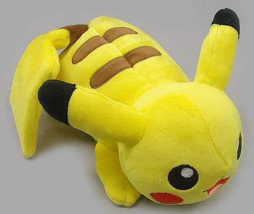 駿河屋 新品 中古 ピカチュウ もふもふ うでまくら ポケットモンスター クッション 抱き枕 本体