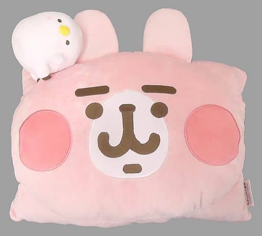 駿河屋 -<中古>ピスケとうさぎ 手を入れられるクッション 「カナヘイの
