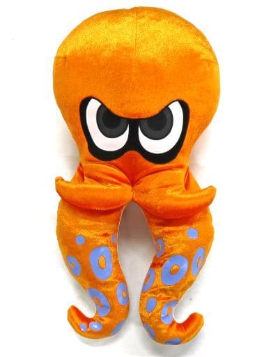 駿河屋 -<中古>タコ(オレンジ) ダイカットクッション 「Splatoon3