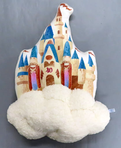 駿河屋 -<中古>シンデレラ城 クッション 「東京ディズニーリゾート40