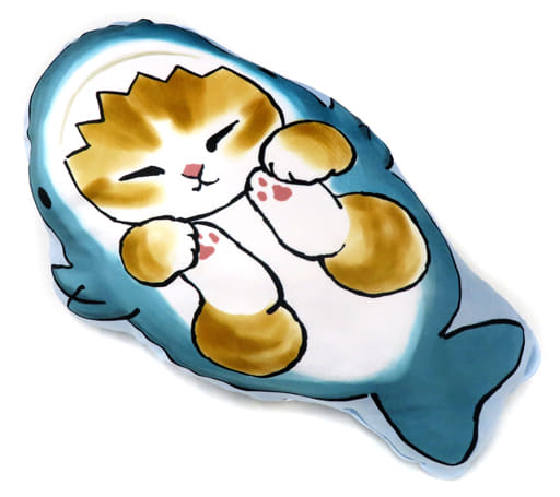 駿河屋 -<中古>サメにゃん もちもちクッション 「mofusand×しまむら 駿河屋 -<中古>サメにゃん もちもちクッション 「mofusand×しまむら