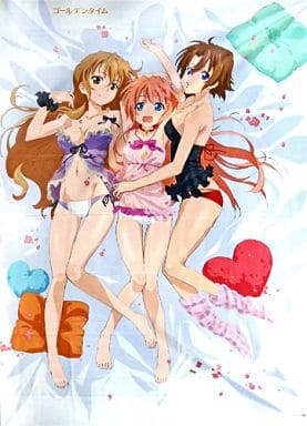駿河屋 中古 加賀香子 岡千波 林田奈々 ベッドシーツ Blu Ray Dvd ゴールデンタイム 初回生産限定盤 とらのあな全巻購入特典 抱き枕カバー シーツ 駿河屋 中古 加賀香子 岡千波 林田奈々 ベッドシーツ Blu Ray Dvd ゴールデンタイム 初回生産限定盤 とらのあな全巻購入特典 抱き枕カバー シーツ