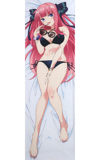 中野二乃 描き下ろし抱き枕カバー 「五等分の花嫁」 C96グッズ 中野二乃 描き下ろし抱き枕カバー 「五等分の花嫁」 C96グッズ