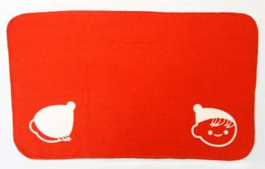 駿河屋 中古 チー坊 レッド オリジナルブランケット チチヤス 伊藤園ノベルティグッズ 抱き枕カバー シーツ
