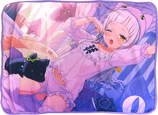 駿河屋 -<中古>紫咲シオン ブランケット 「バーチャルYouTuber