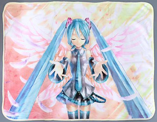 駿河屋 -<中古>初音ミク ブランケット 「VOCALOID」 初音ミクWING SHOP