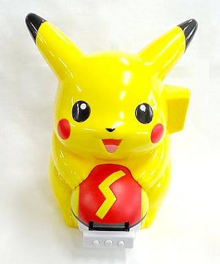 駿河屋 中古 ピカチュウ ポケットモンスター 音声目覚まし時計 置き時計 壁掛け時計