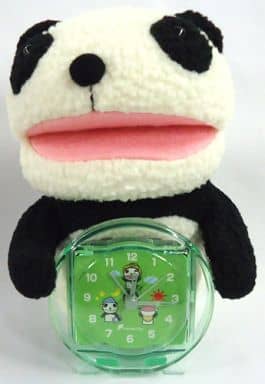 駿河屋 買取 生茶パンダ ぬいぐるみクロック 生茶パンダグッズプレゼント キャンペーン A賞 置き時計 壁掛け時計