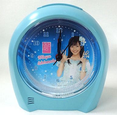 駿河屋 -<中古>渡辺麻友 AKB48 音声入り目覚まし時計 Vol.4(置き時計
