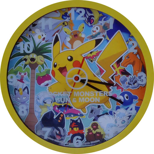 駿河屋 買取 ピカチュウ イエロー プレミアムウォールクロックver 2 ポケットモンスター サン ムーン 置き時計 壁掛け時計 駿河屋 買取 ピカチュウ イエロー プレミアムウォールクロックver 2 ポケットモンスター サン ムーン 置き時計 壁掛け時計