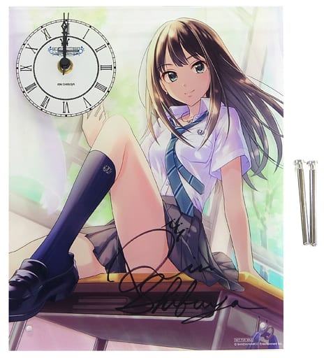 駿河屋 -<中古>渋谷凛 アイドルサイン入りオーダーメイドクロック