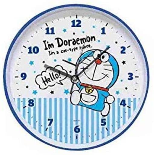 駿河屋 -<中古>ドラえもん ウォールクロック 「I'm Doraemon(アイム ...