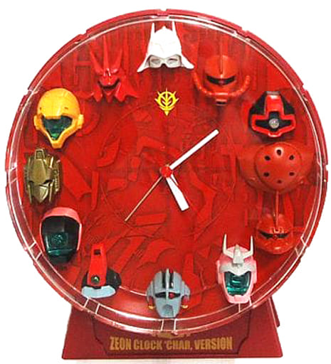 駿河屋 -<中古>[破損品] ZEON CLOCK(ジオンクロック) シャアver