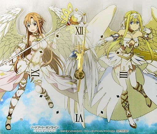 駿河屋 -<中古>アスナ&アリス オリジナルアクリルクロック 「ソード