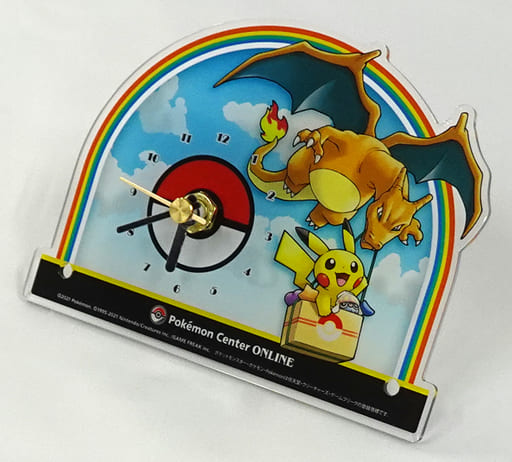 非売品　ポケモン　オリジナルアクリル卓上時計