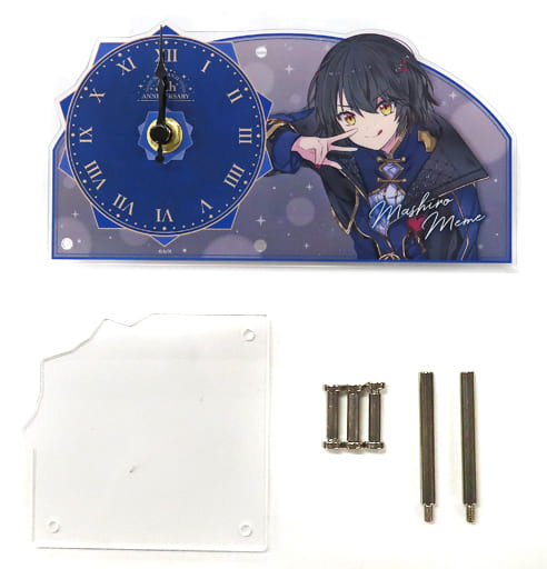 駿河屋 -<中古>ましろ爻 アクリルクロック 「バーチャルYouTuber にじ 駿河屋 -<中古>ましろ爻 アクリルクロック 「バーチャルYouTuber にじ