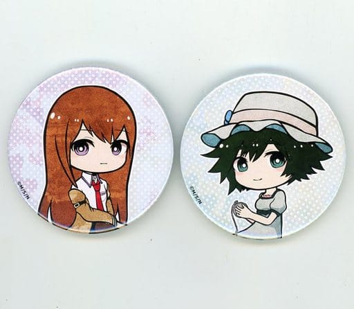 駿河屋 -<中古>牧瀬紅莉栖&椎名まゆり 缶バッジ2個セット 「ひこくじ