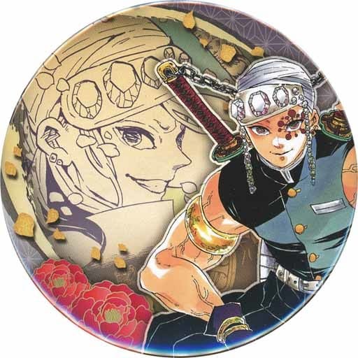 宇髄天元 「鬼滅の刃 吾峠呼世晴原画展 コレクション缶バッジ 第6弾」 宇髄天元 「鬼滅の刃 吾峠呼世晴原画展 コレクション缶バッジ 第6弾」