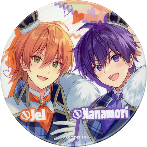 駿河屋 -<中古>ジェル&ななもり(すとろべりーぷりんす) 缶バッジ(等身