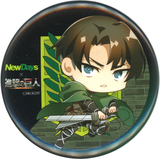 Levi進撃の巨人 NEWDAYS リヴァイ アクリルスタンド キーホルダー 缶 Levi進撃の巨人 NEWDAYS リヴァイ アクリルスタンド キーホルダー 缶