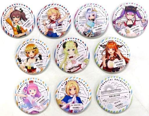 駿河屋 - 【買取】Aグループ 缶バッジ10個セット 「バーチャルYouTuber