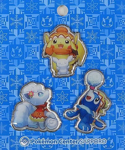 駿河屋 -<中古>ピカチュウ&アローラロコン&アシマリ ポケモン