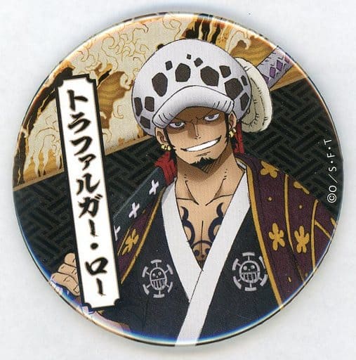 ONEPIECE トラファルガーロー ロー 麦わらストア 缶バッジ 迷言Tシャツ