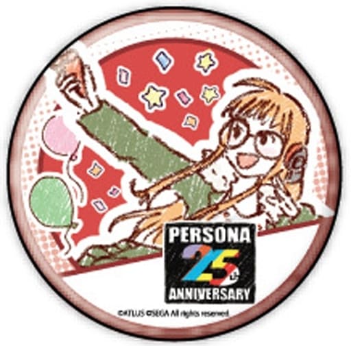 (23-193) ペルソナ5 バースデー 缶バッジ 佐倉双葉