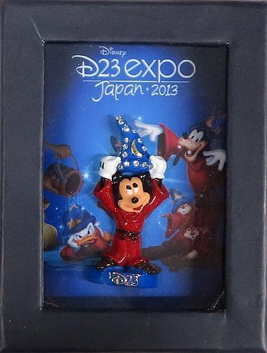 駿河屋 中古 ミッキーマウス ソーサラー ピンバッジ ディズニー D23 Expo Japan 13グッズ バッジ ピンズ