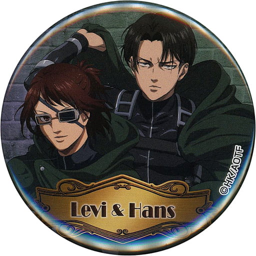 リヴァイ&ハンジ 「進撃の巨人 The Final Season×ドン・キホーテ 第二弾 描き下ろし缶バッジコレクション vol.2」 リヴァイ&ハンジ 「進撃の巨人 The Final Season×ドン・キホーテ 第二弾 描き下ろし缶バッジコレクション vol.2」