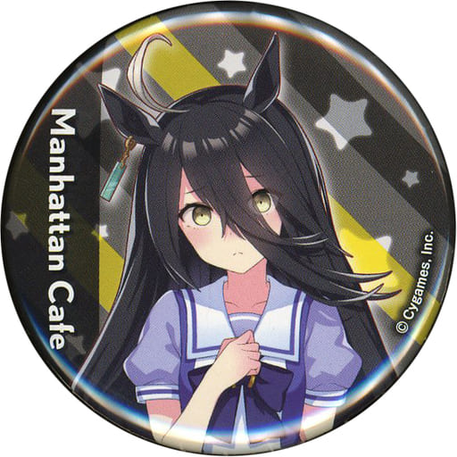 駿河屋 - 【買取】マンハッタンカフェ 公式缶バッジ(制服Ver.) 「ウマ