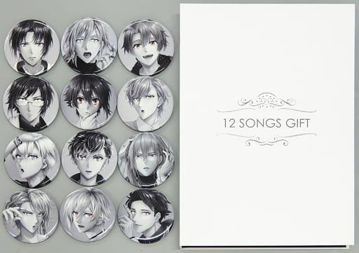 駿河屋 -<中古>集合 12 SONGS GIFT ケース付き缶バッジ12種セット