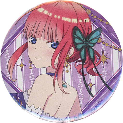中野二乃(アップ) 「五等分の花嫁 トレーディング缶バッジ(カラードレス絵柄)」 アニメイト限定 中野二乃(アップ) 「五等分の花嫁 トレーディング缶バッジ(カラードレス絵柄)」 アニメイト限定