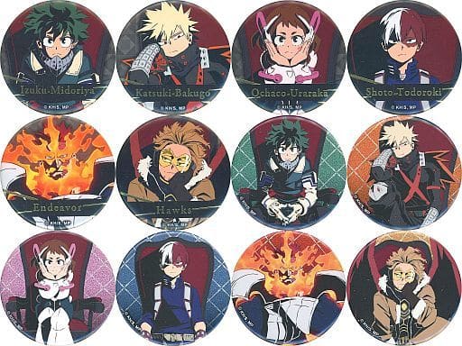 全12種セット 「僕のヒーローアカデミア ヒーロープラザ 2022 トレーディング缶バッジ ~座れ!イス!~」 全12種セット 「僕のヒーローアカデミア ヒーロープラザ 2022 トレーディング缶バッジ ~座れ!イス!~」