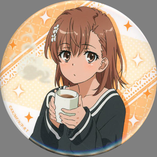 駿河屋 -<中古>御坂美琴(ルームウェア) 76mm缶バッジ 「くじ引き堂 と