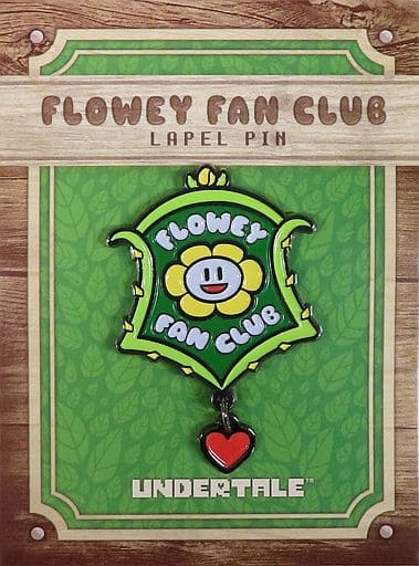 Flowey Fan Club Lapel Pin