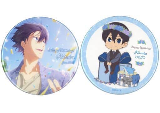 駿河屋 -<中古>七瀬遥 缶バッジセット(2個セット) 「Free! Series ...