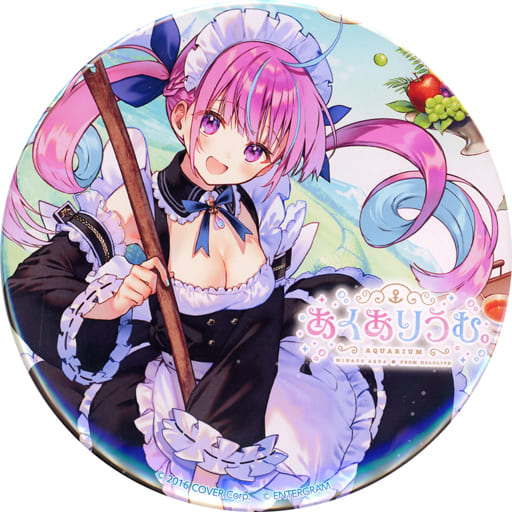駿河屋 -<中古>湊あくあ 特製BIG缶バッジ 「バーチャルYouTuber