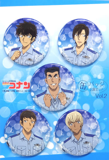集合(警察学校組) 缶バッジセットVol.2 「名探偵コナン」 集合(警察学校組) 缶バッジセットVol.2 「名探偵コナン」