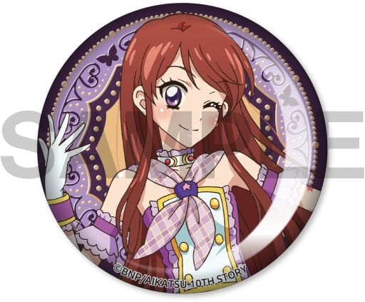 紫吹蘭 ジュエリー缶バッジ 「アイカツ!」 紫吹蘭 ジュエリー缶バッジ 「アイカツ!」