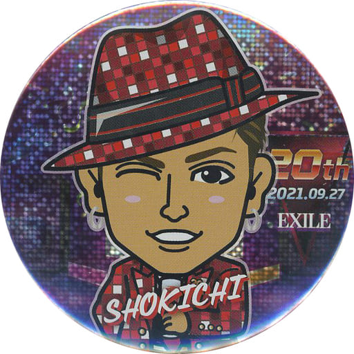 駿河屋 -<中古>SHOKICHI 75mm缶バッジ EXILE20周年オンラインブース ...