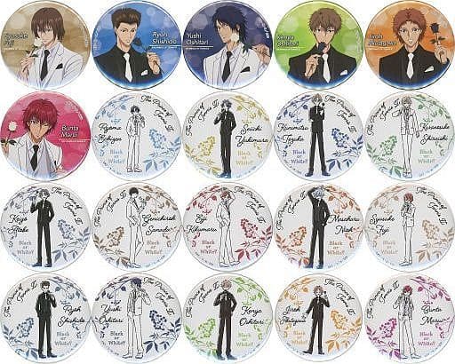 全20種セット 缶バッジ 「新テニスの王子様 運試し!テニプリみくじ~Black or White2~」 小吉