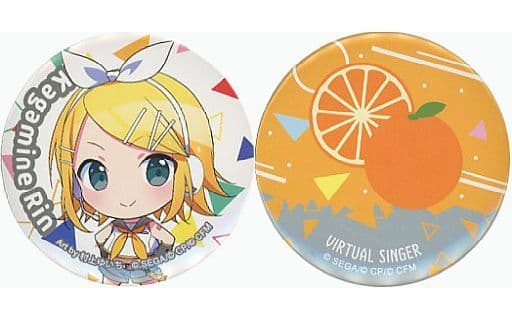 駿河屋 -<中古>鏡音リン 缶バッジセット(2個組) 「セガ ラッキーくじ 駿河屋 -<中古>鏡音リン 缶バッジセット(2個組) 「セガ ラッキーくじ