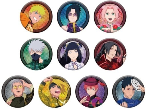 駿河屋 -<中古>全10種セット 「NARUTO-ナルト- 疾風伝 缶バッジ ...