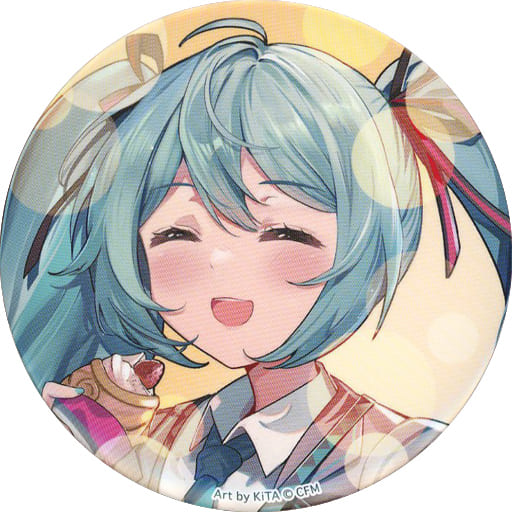 駿河屋 -<中古>初音ミク(修学旅行)/笑顔 缶バッジ 「初音ミク はんなり